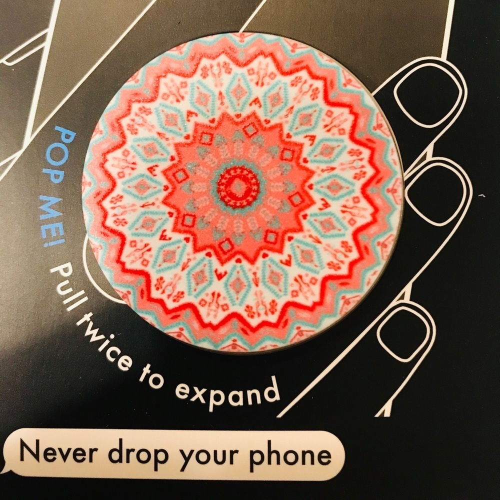 NWT 🏷️ | POPSOCKETS | Aztec Madala Red | One Size - Picture 2 of 4